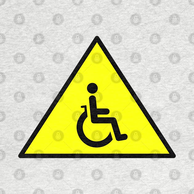 Wheelchair symbol by mariauusivirtadesign